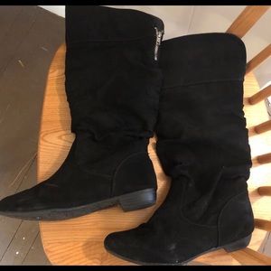 Faux Suede Boots